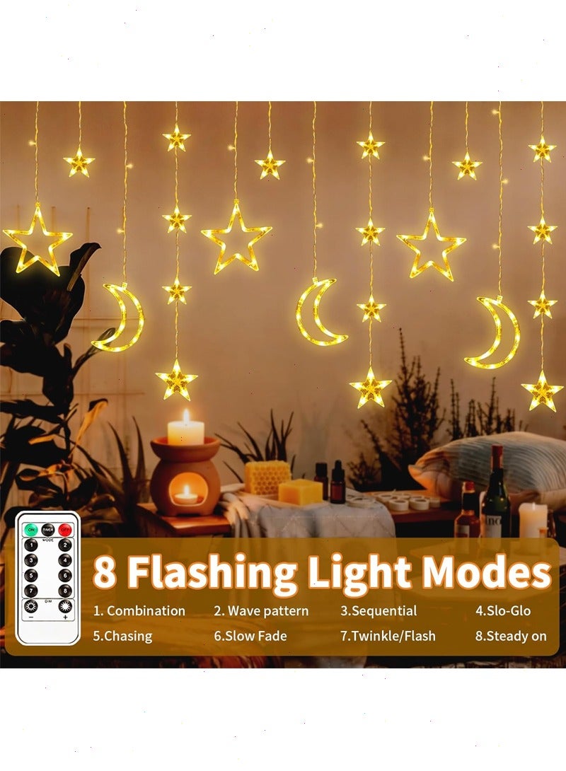 Ramadan Lights with Remote Control & Battery Box - Warm White String Lights, Ramadan Decorations for Home, Festive Ramadan Lamp for Indoor/Outdoor Use - Image 4